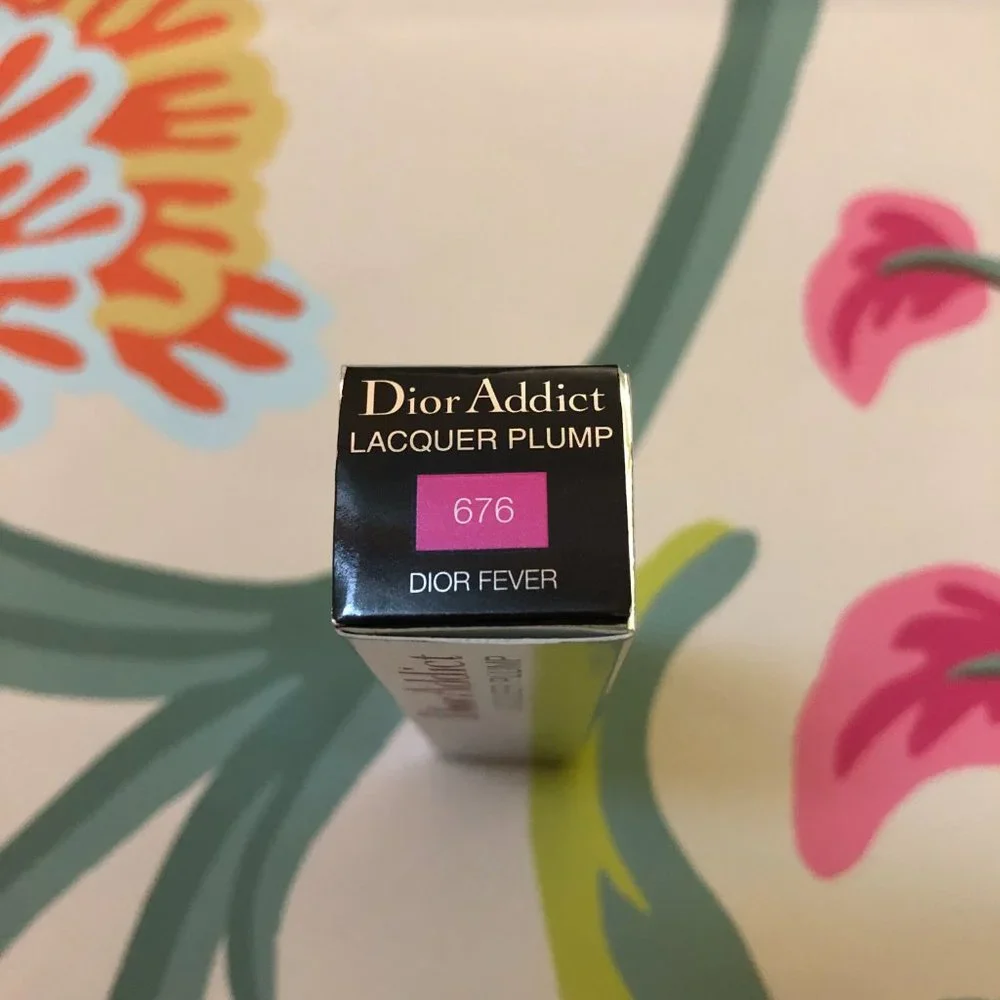 🌷 NEW Dior Addict Lacquer Plump - 676 Dior Fever